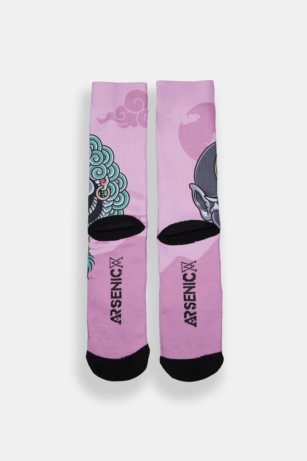 Arsenic Devil & Ape Printed Crew Socks Arsenic Devil & Ape Printed Crew Socks