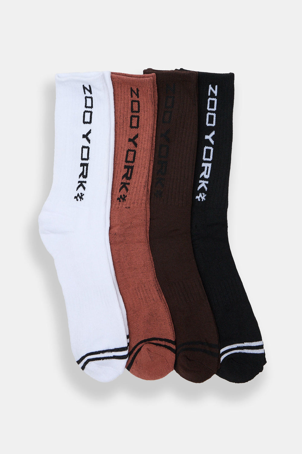Zoo York 4-Pack Athletic Crew Socks Zoo York 4-Pack Athletic Crew Socks