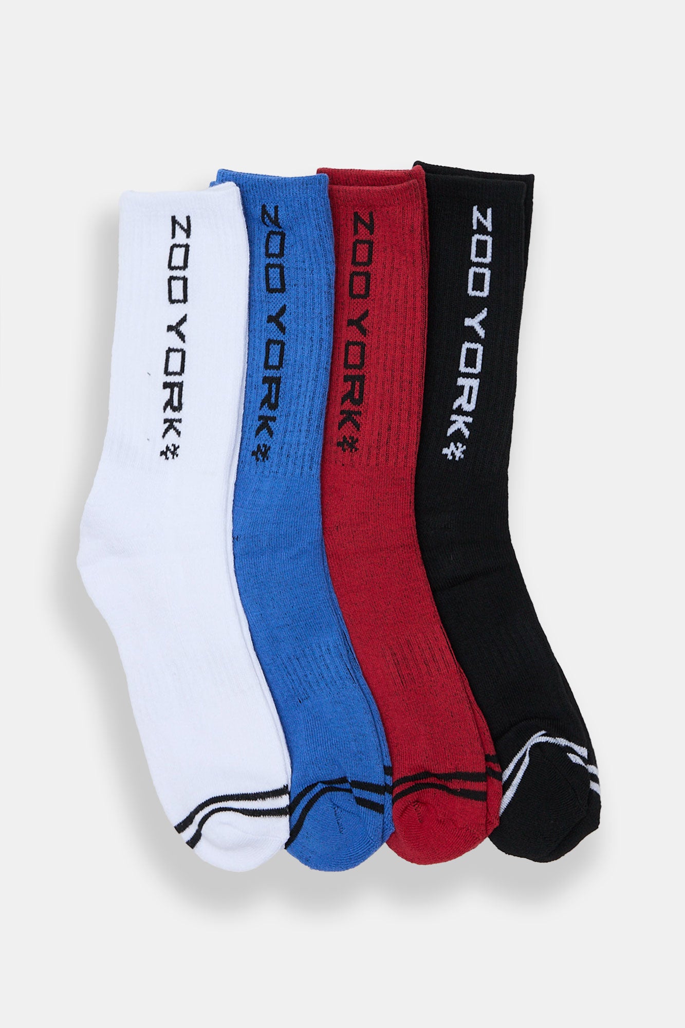 Zoo York 4-Pack Athletic Crew Socks - / O/S