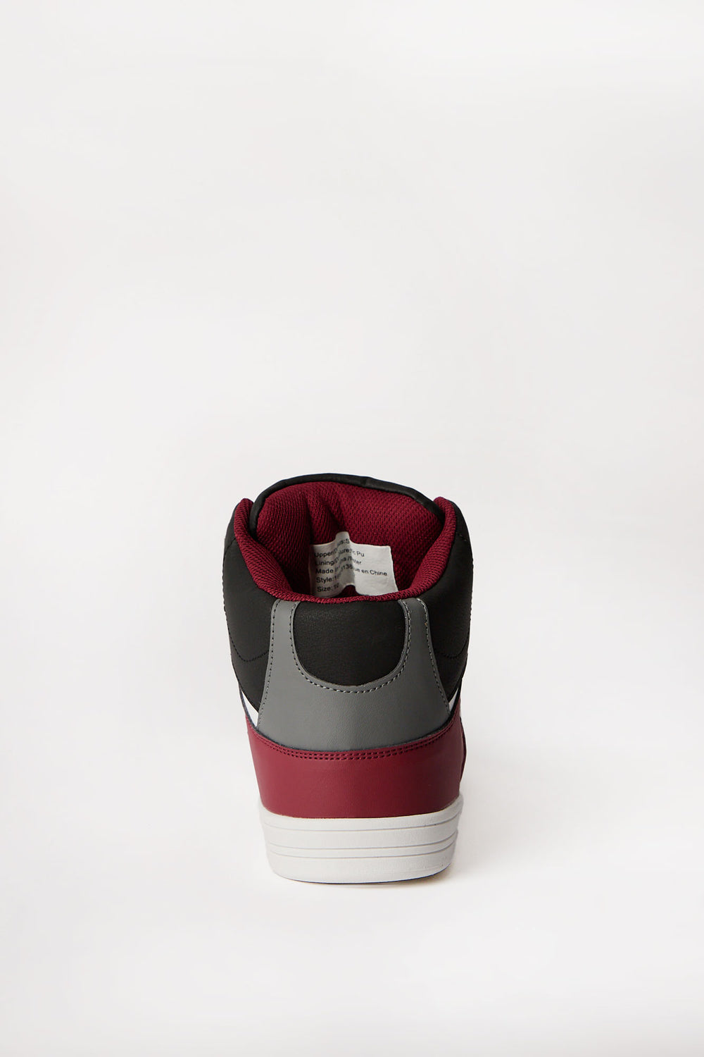 Arsenic Faux Leather High Tops Arsenic Faux Leather High Tops - West49