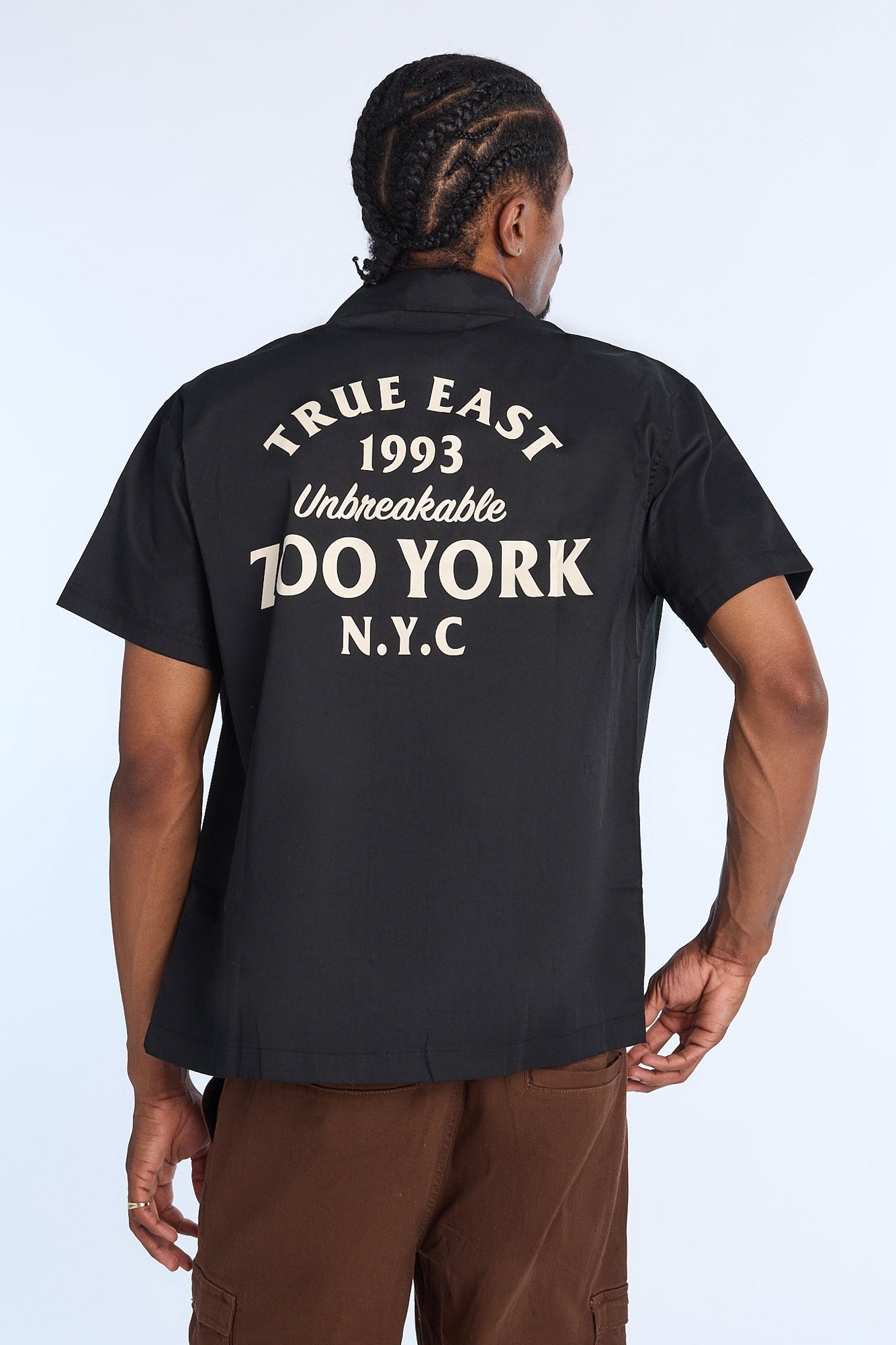 Zoo York Mens True East 1993 Twill Button-Up - /