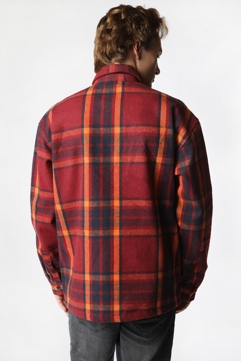 Chemise à Carreaux Amnesia Homme Rouge