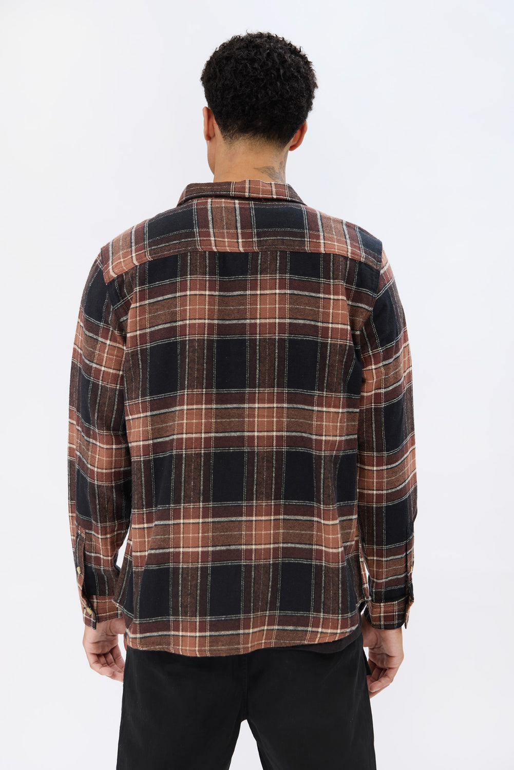 Arsenic Mens Plaid Button-Up Arsenic Mens Plaid Button-Up