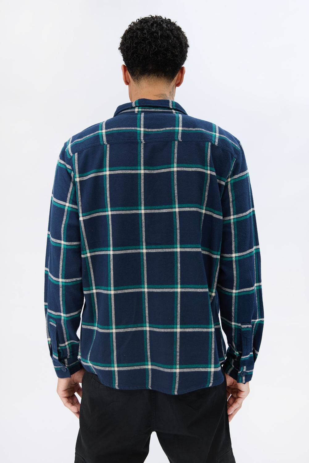 Arsenic Mens Plaid Button-Up Arsenic Mens Plaid Button-Up