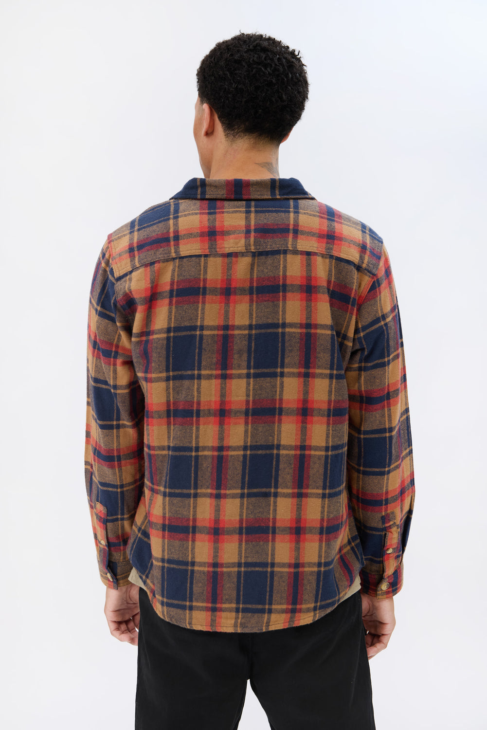 Arsenic Mens Plaid Button-Up Arsenic Mens Plaid Button-Up