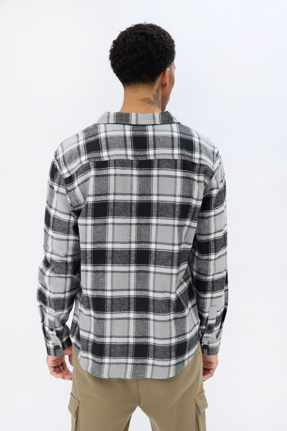 Arsenic Mens Plaid Button-Up Arsenic Mens Plaid Button-Up