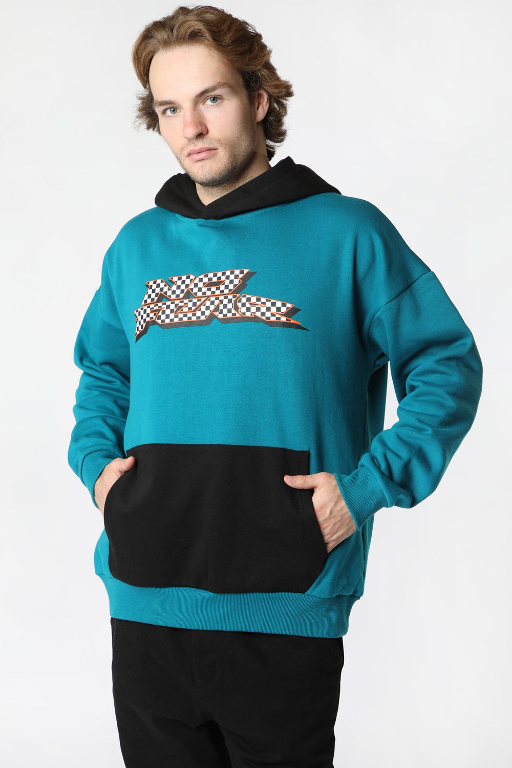 Haut à Capuchon Imprimé No Fear Homme Ocean