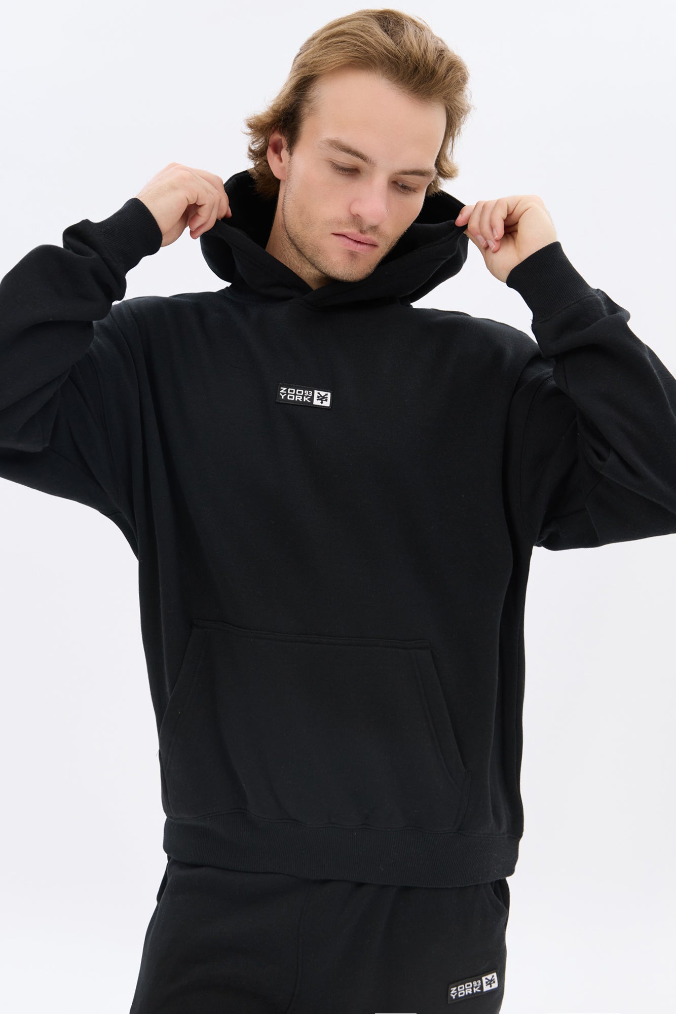 Zoo York Mens Patch Logo Hoodie - /