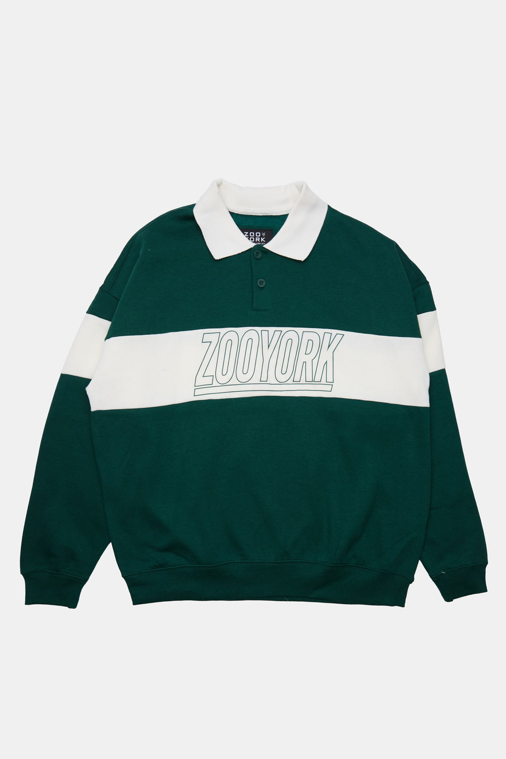 Sweatshirt polo imprimé logo Zoo York homme Sweatshirt polo imprimé logo Zoo York homme