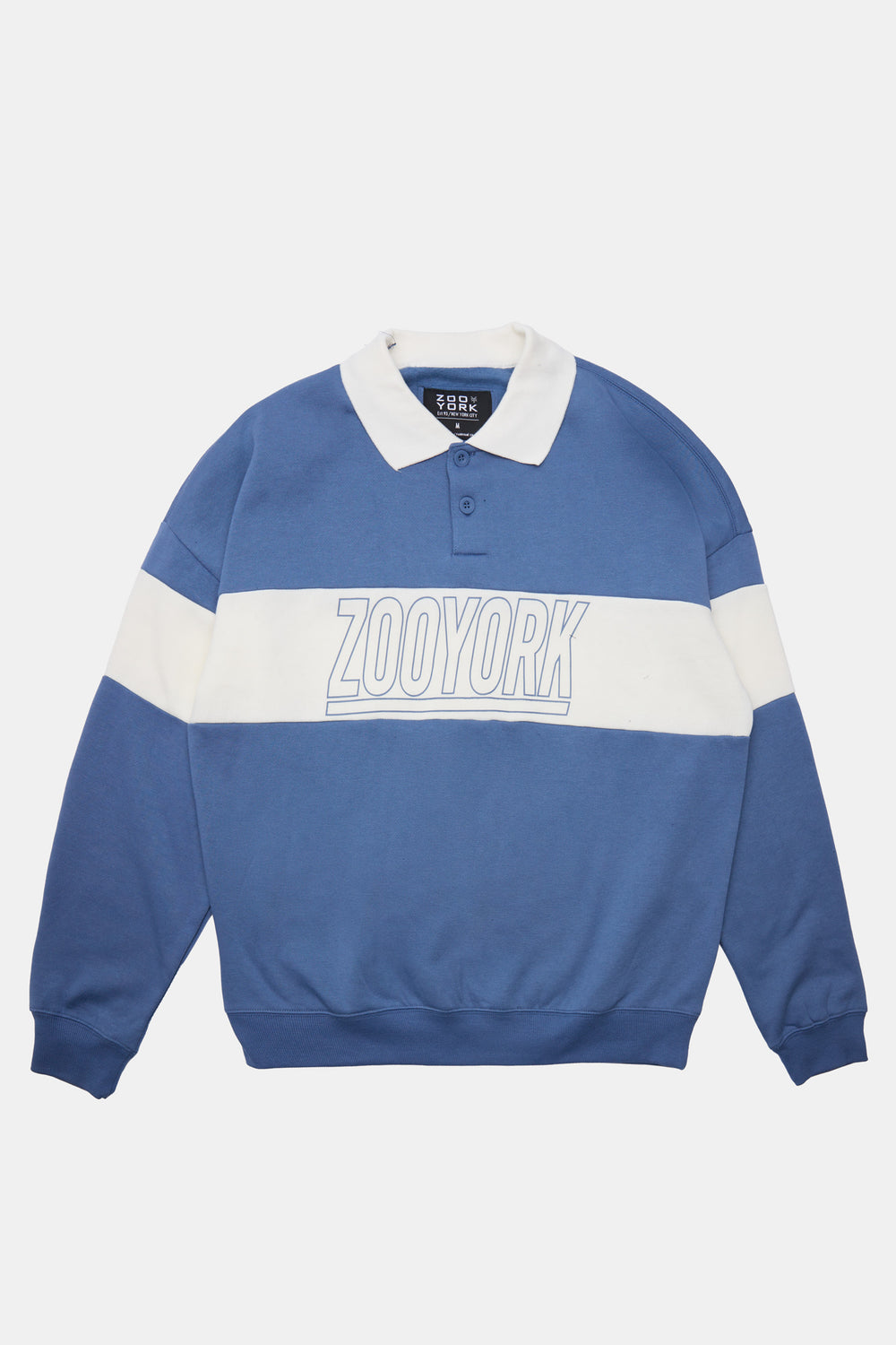 Sweatshirt polo imprimé logo Zoo York homme Sweatshirt polo imprimé logo Zoo York homme