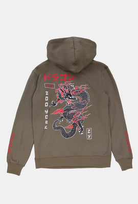 Zoo York Mens Dragon Hoodie