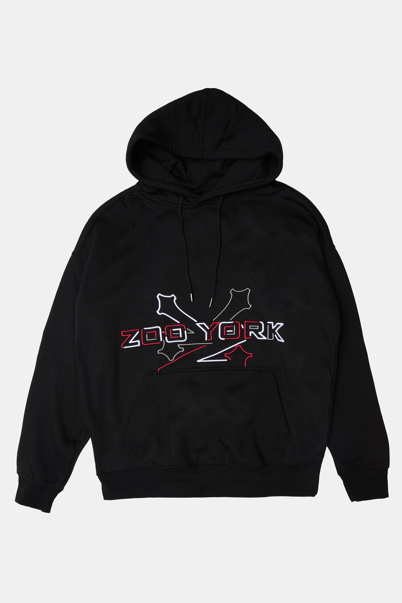 Zoo York Mens 3D Embroidered Logo Hoodie - /