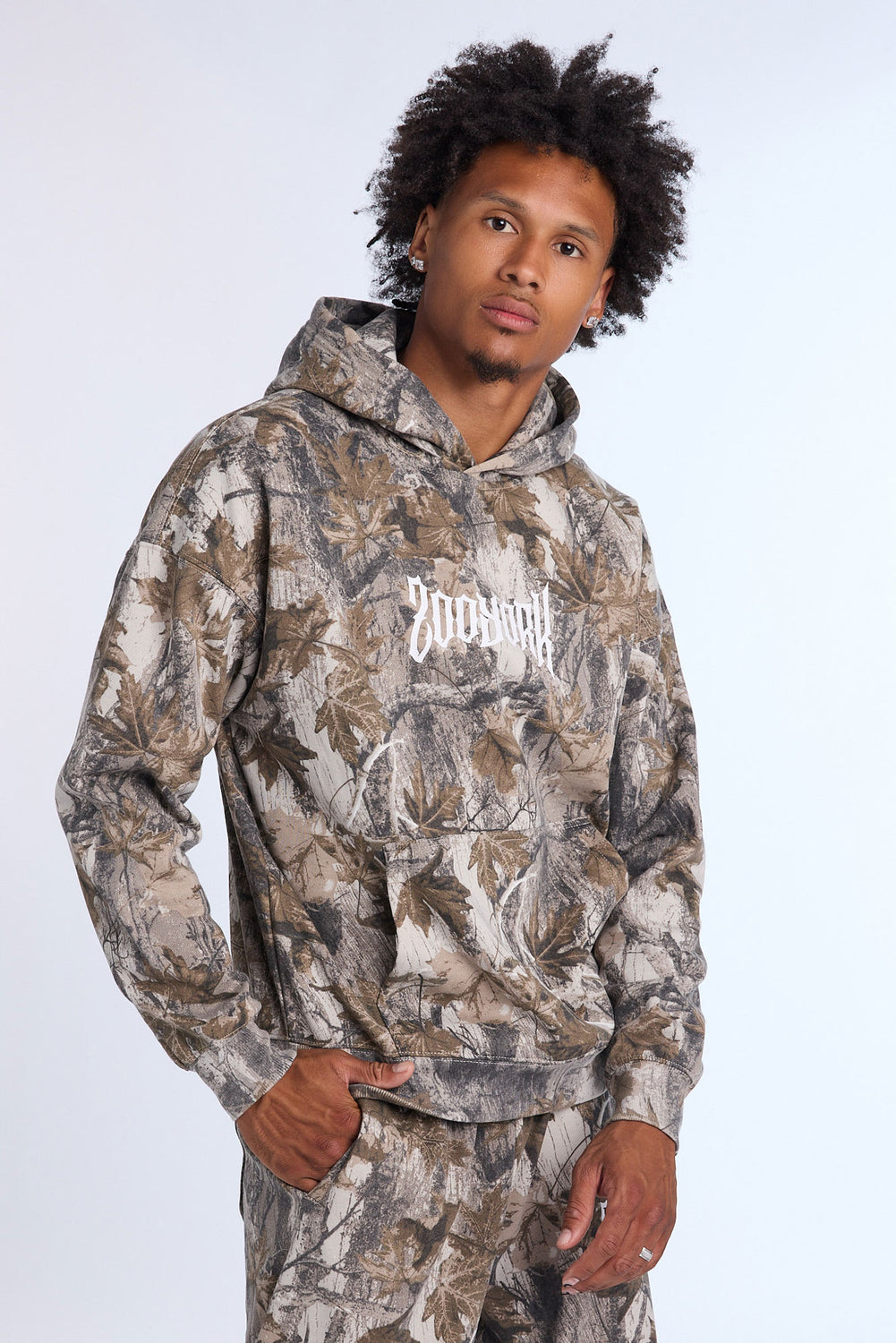 Zoo York Mens Tree Camo Hoodie Zoo York Mens Tree Camo Hoodie