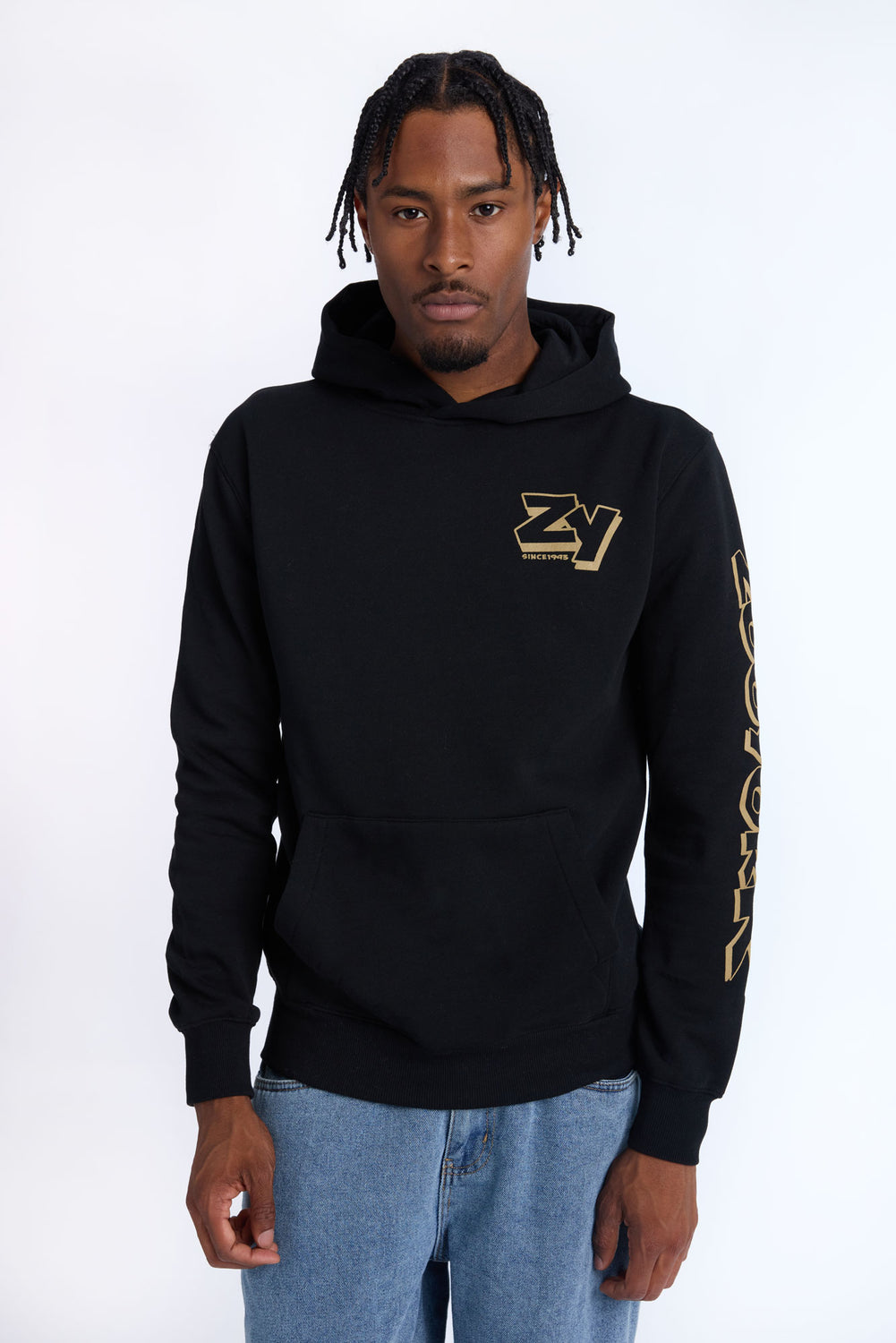 Zoo York Mens Bold Logo Hoodie Zoo York Mens Bold Logo Hoodie