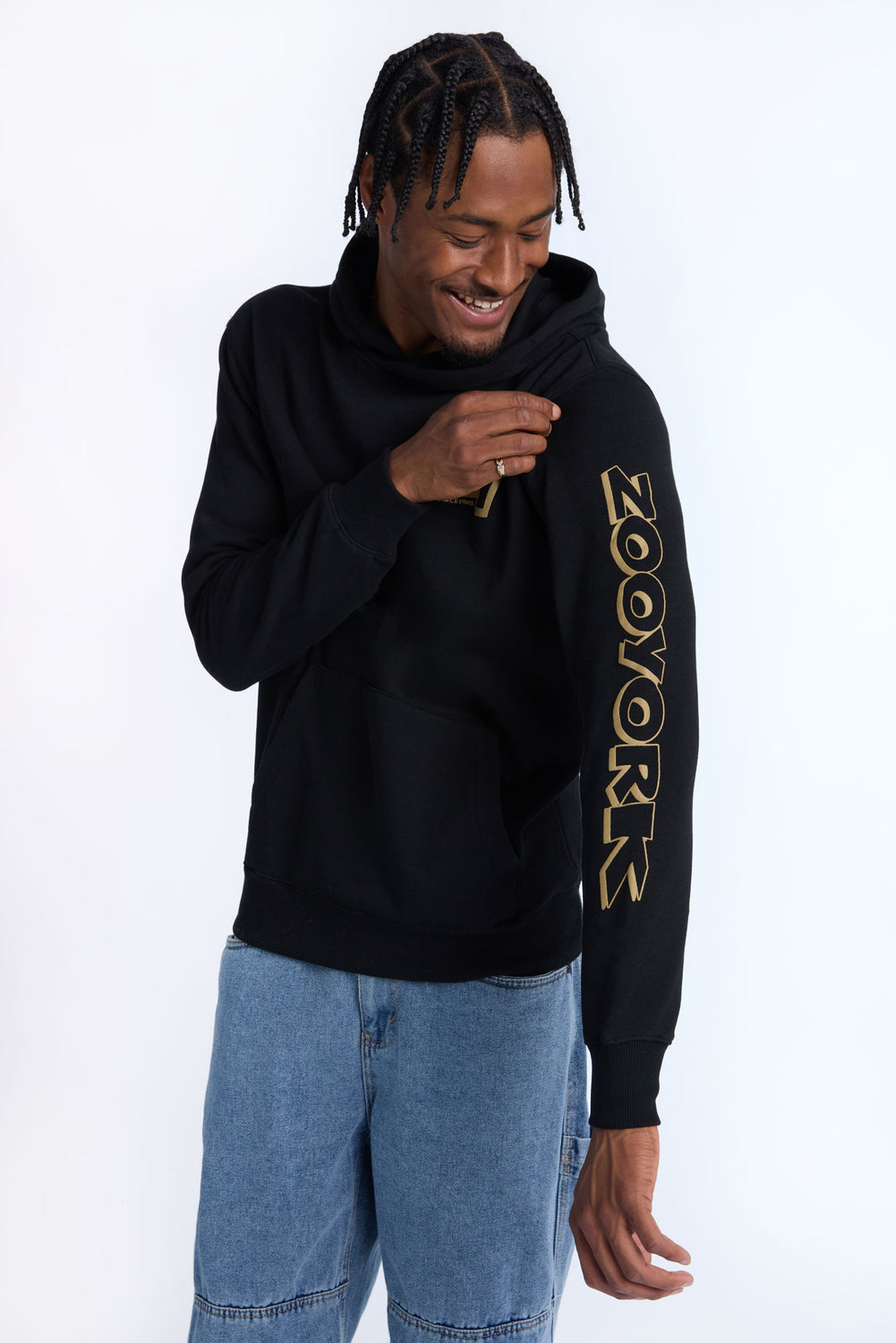 Zoo York Mens Bold Logo Hoodie Zoo York Mens Bold Logo Hoodie