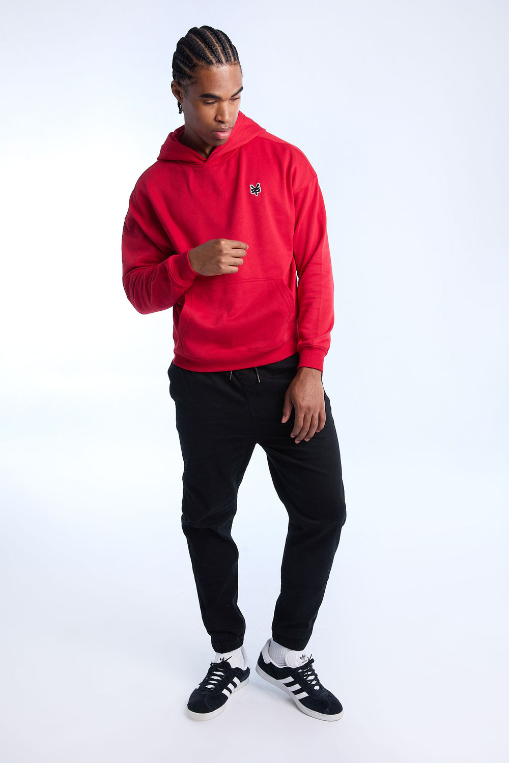 Zoo York Mens Embroidered Logo Hoodie Zoo York Mens Embroidered Logo Hoodie