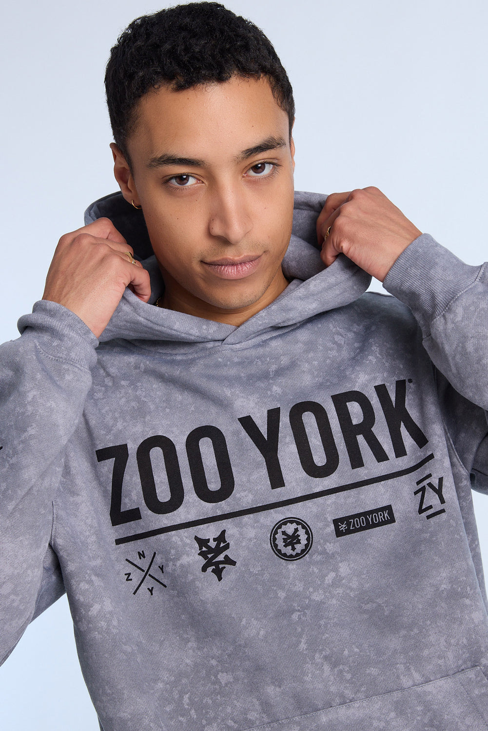 Haut à capuchon imprimé Zoo York homme Haut à capuchon imprimé Zoo York homme