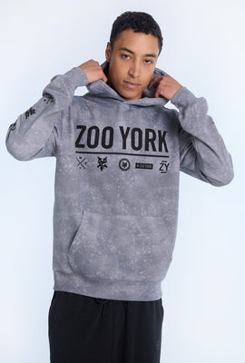 Zoo York Mens Allover Print Hoodie