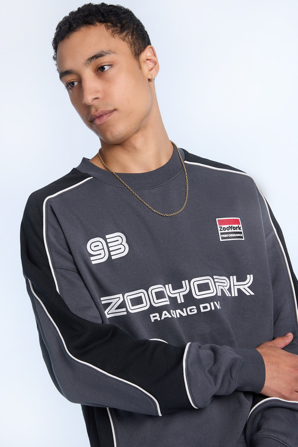 Sweatshirt en molleton bicolore Zoo York homme Sweatshirt en molleton bicolore Zoo York homme