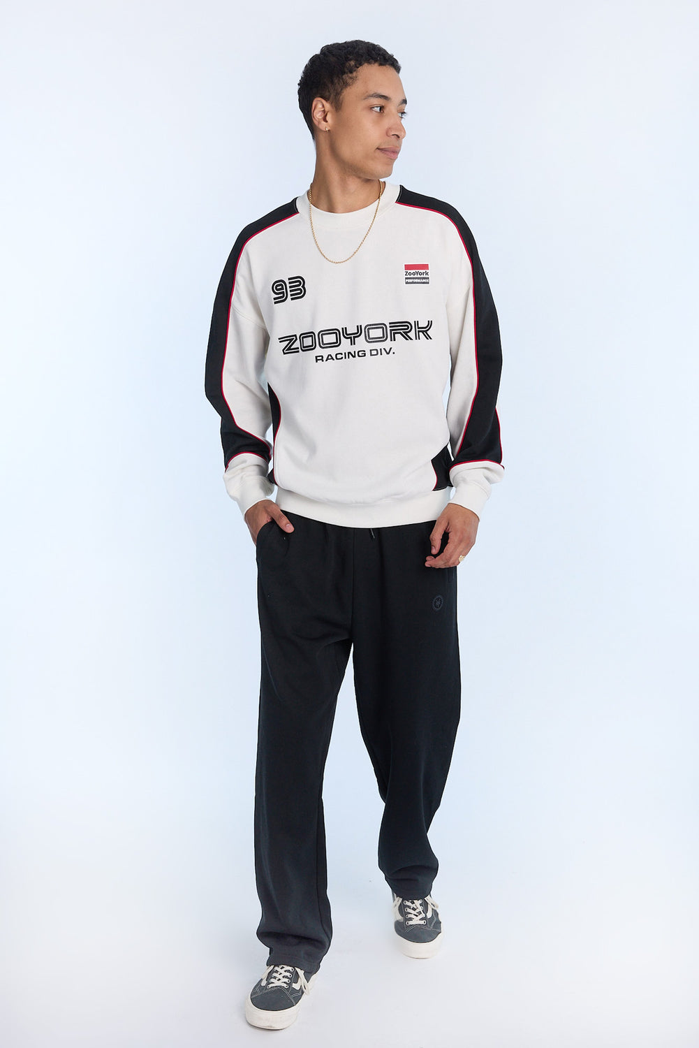 Sweatshirt en molleton bicolore Zoo York homme Sweatshirt en molleton bicolore Zoo York homme