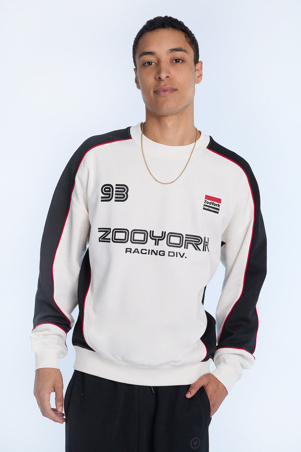 Sweatshirt en molleton bicolore Zoo York homme Sweatshirt en molleton bicolore Zoo York homme