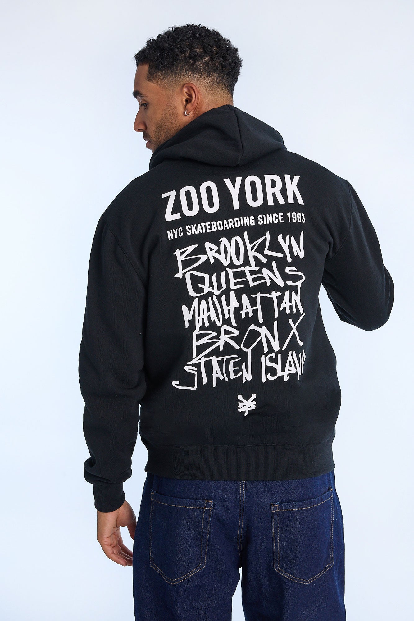 Zoo York Mens HD Logo Hoodie - /