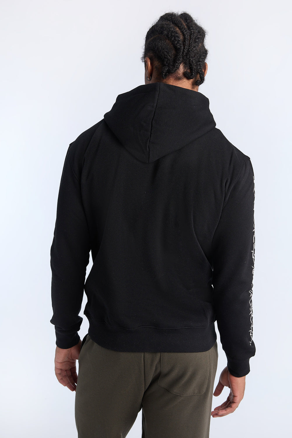 Arsenic Mens Skulls & Chains Graphic Hoodie Arsenic Mens Skulls & Chains Graphic Hoodie