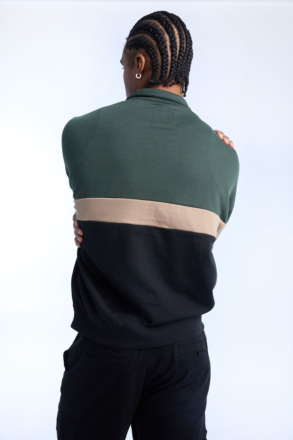 Zoo York Mens 1/4 Zip Sweatshirt Zoo York Mens 1/4 Zip Sweatshirt