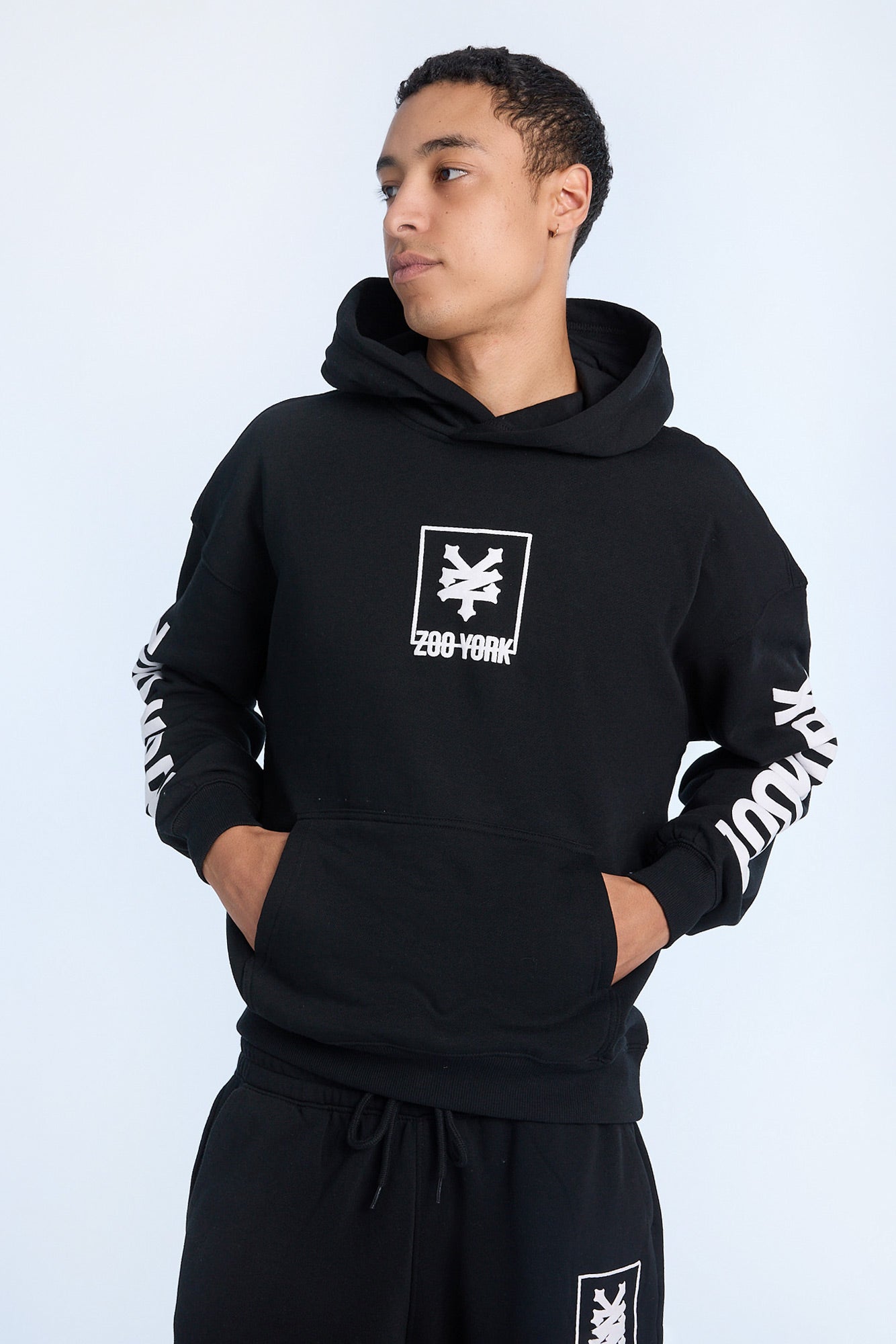 Zoo York Mens Box Logo Hoodie - /