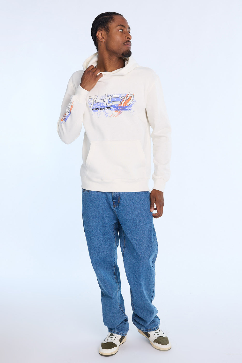Arsenic Mens Racing Graphic Hoodie Arsenic Mens Racing Graphic Hoodie