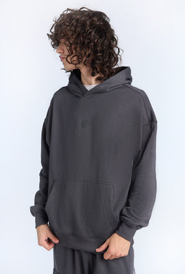 Zoo York Mens Tonal Logo Boxy Hoodie