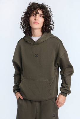 Zoo York Mens Tonal Logo Boxy Hoodie