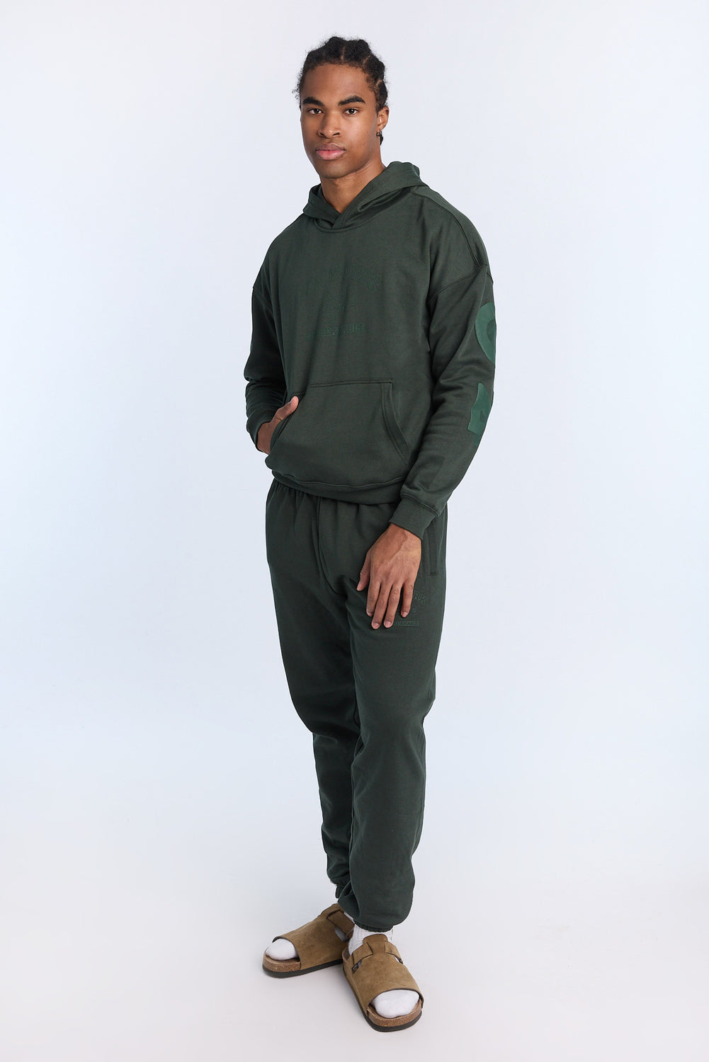 Haut à capuchon imprimé logo ton sur ton Zoo York homme Haut à capuchon imprimé logo ton sur ton Zoo York homme
