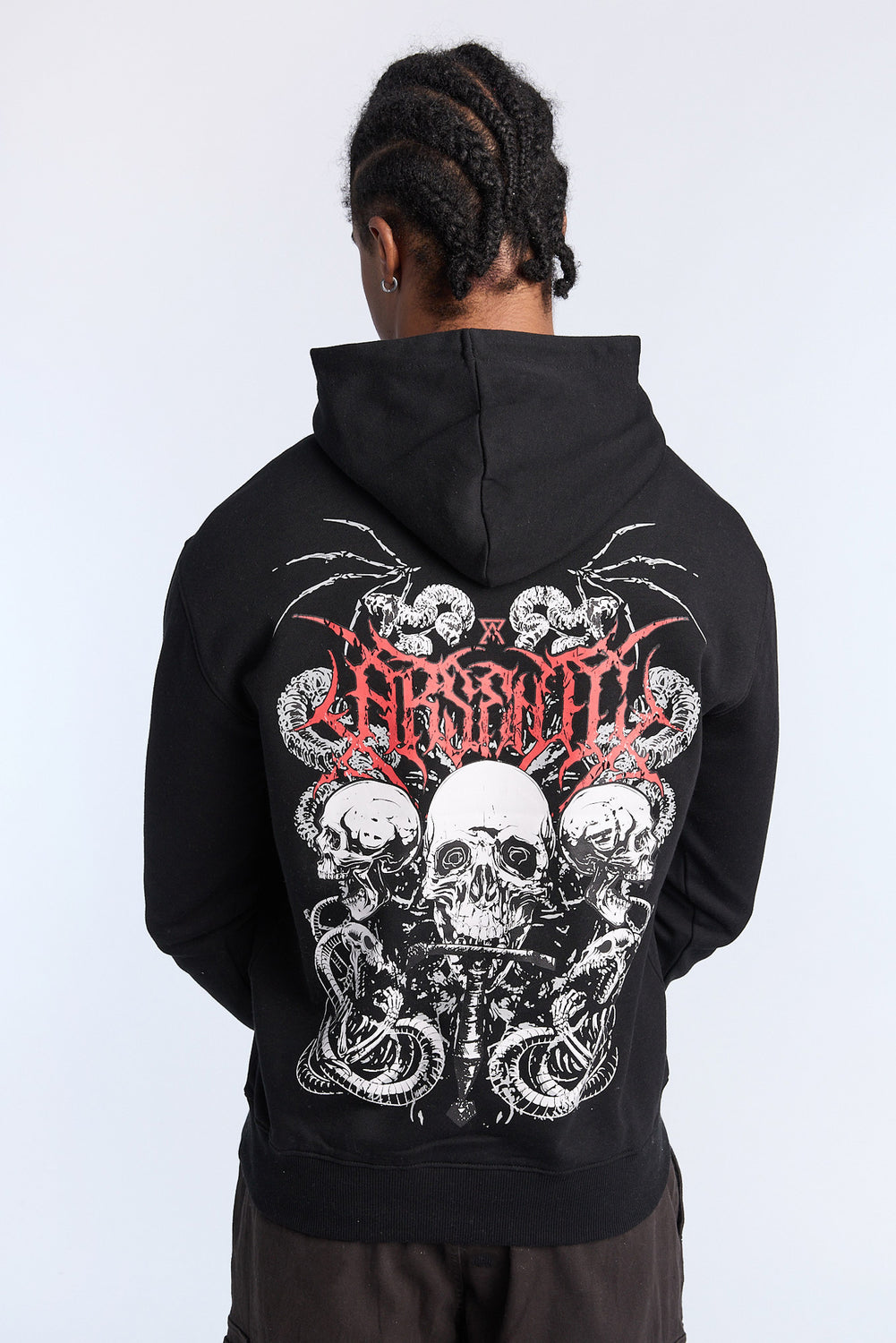Arsenic Mens Skulls Graphic Hoodie Arsenic Mens Skulls Graphic Hoodie
