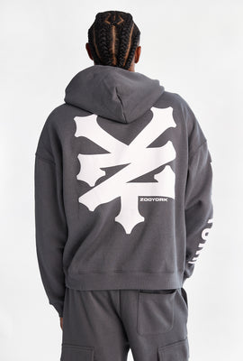 Zoo York Puff Print Boxy Hoodie