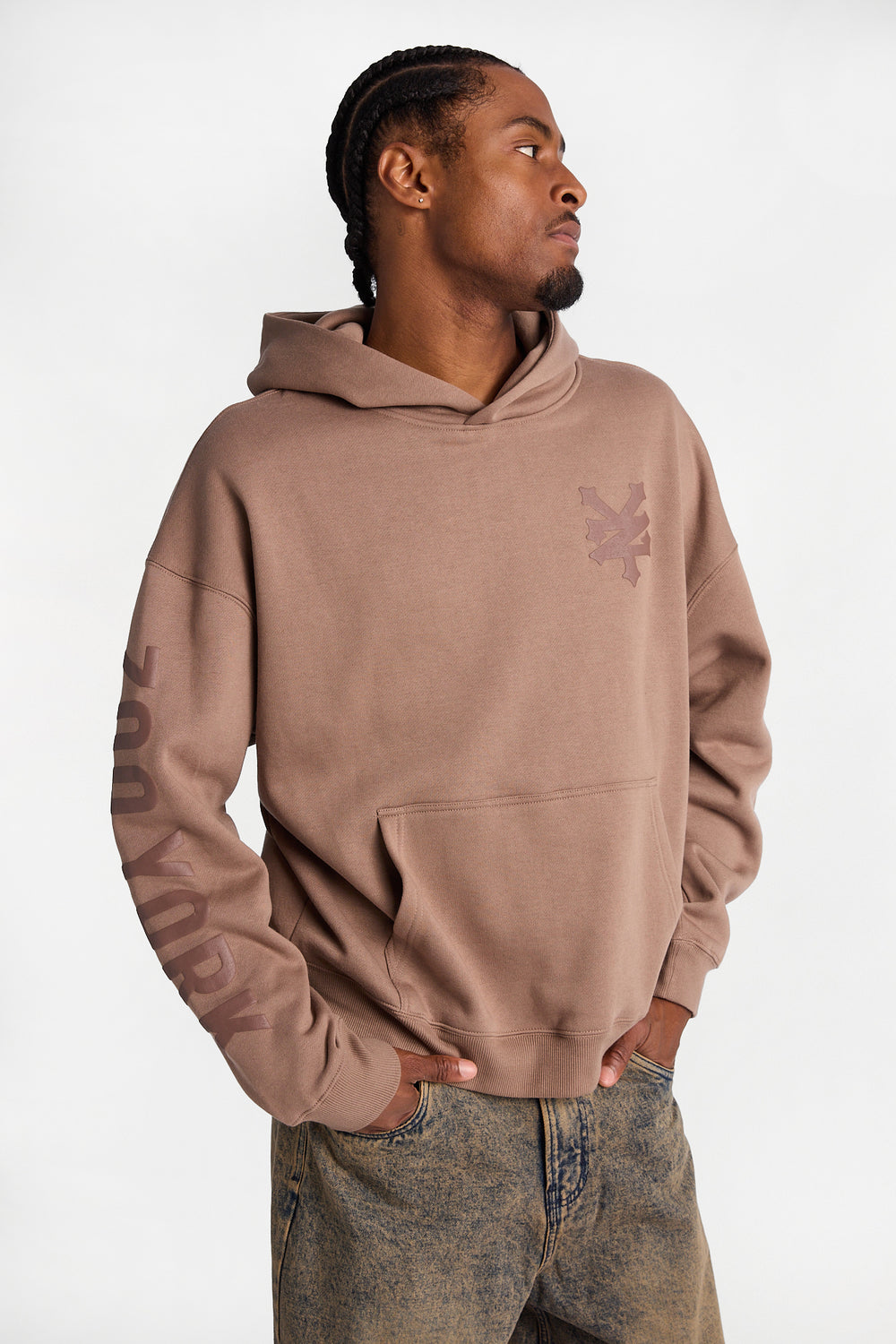 Haut à capuchon imprimé logo Zoo York Haut à capuchon imprimé logo Zoo York