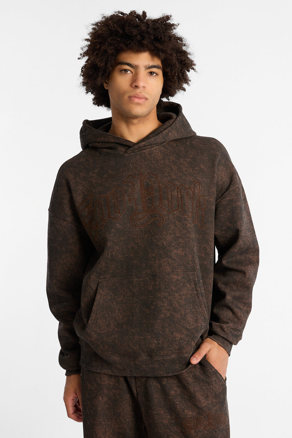 Zoo York Graphic Washed Boxy Hoodie Zoo York Graphic Washed Boxy Hoodie