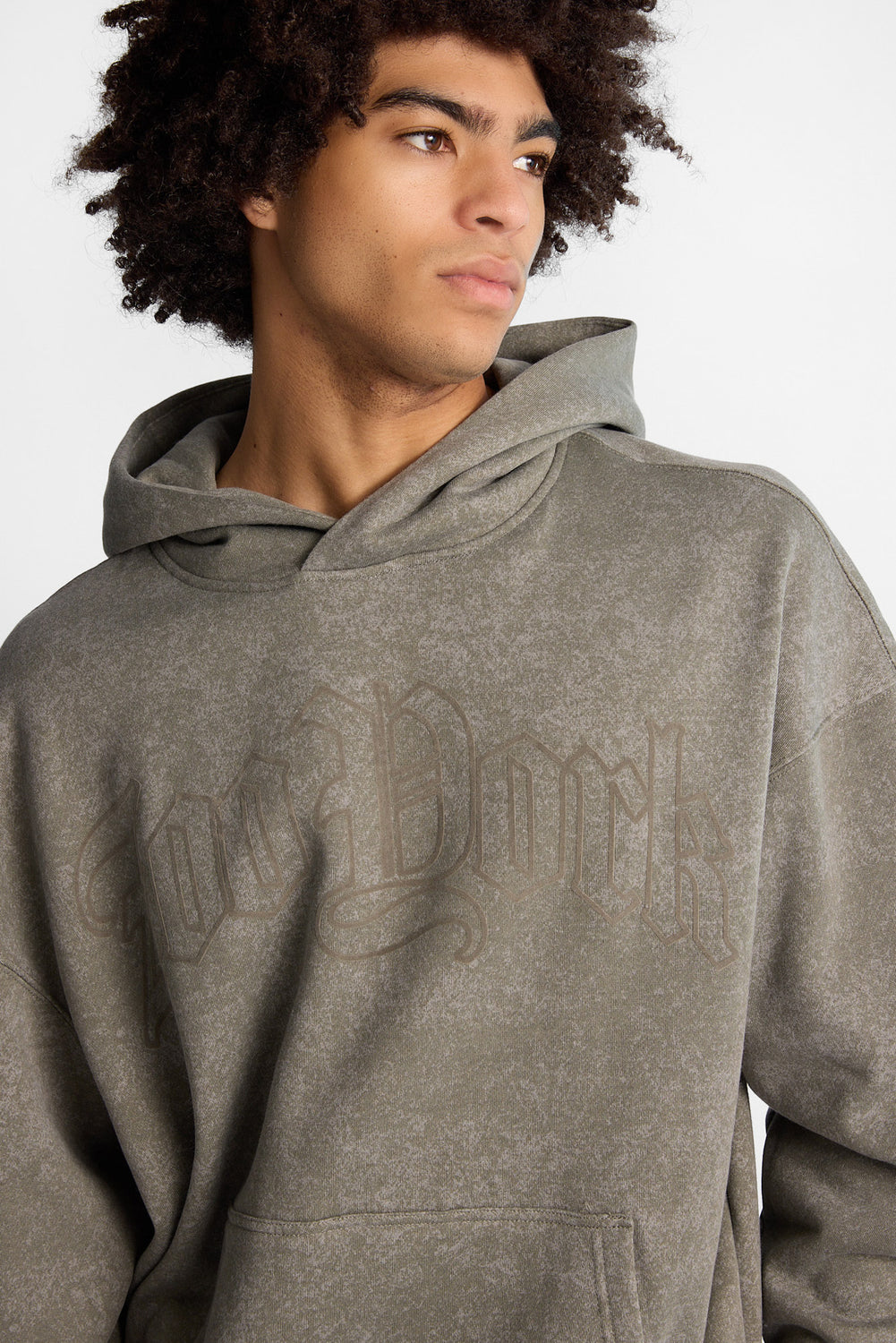 Zoo York Graphic Washed Boxy Hoodie Zoo York Graphic Washed Boxy Hoodie