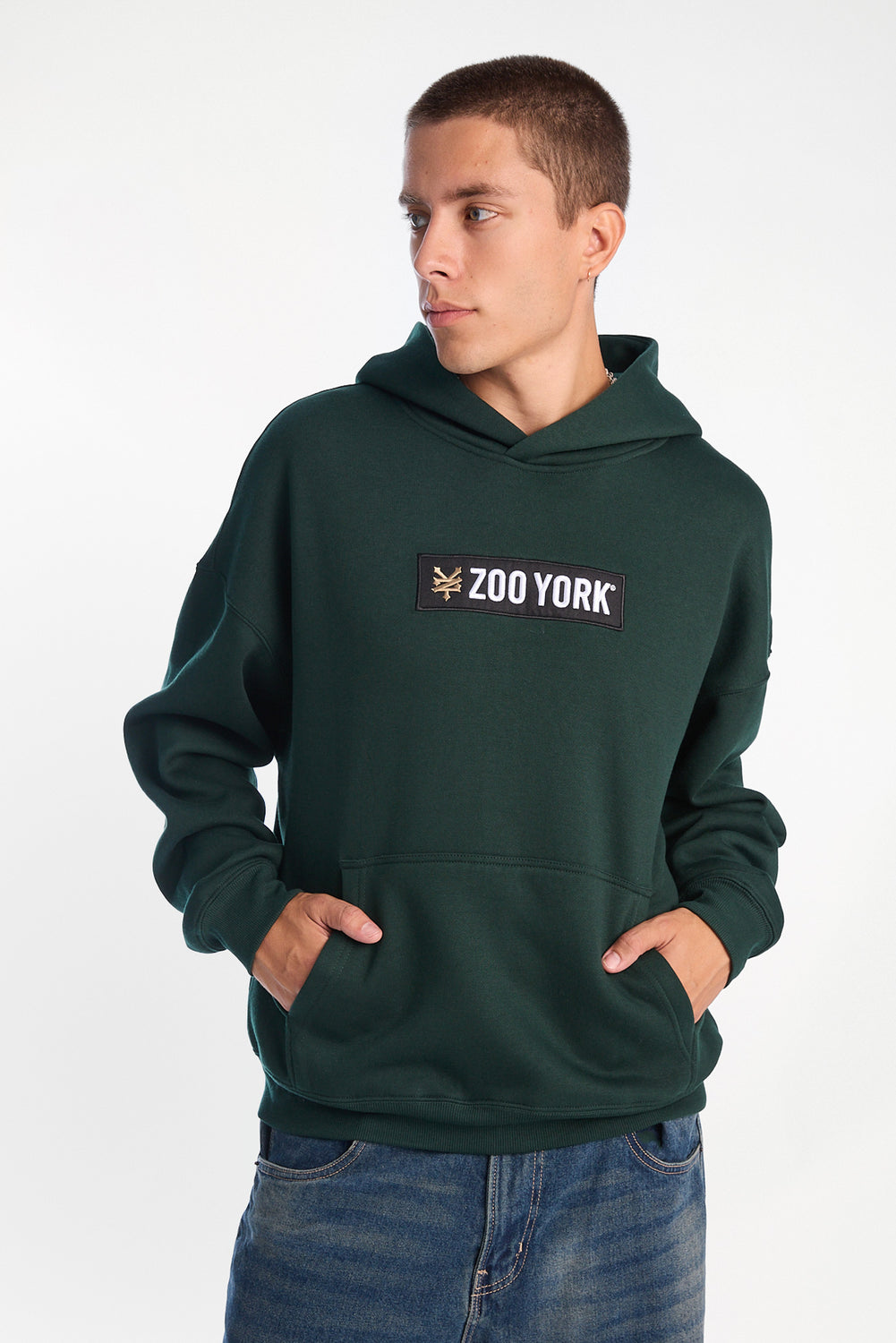 Haut à capuchon à logo boîte Zoo York Haut à capuchon à logo boîte Zoo York