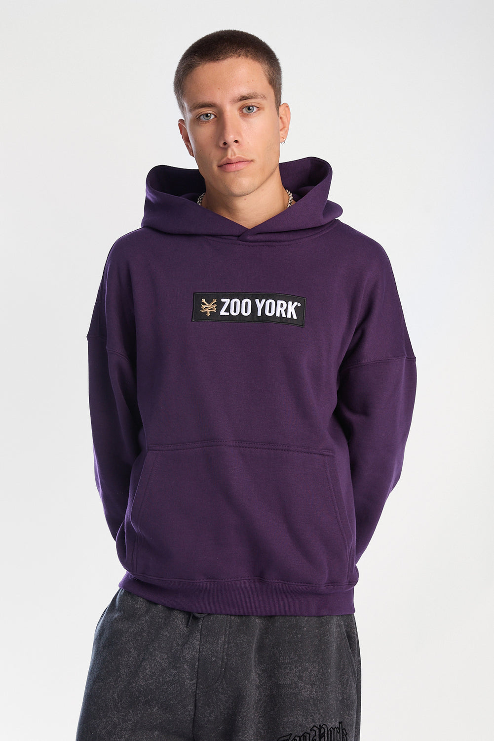 Haut à capuchon à logo boîte Zoo York Haut à capuchon à logo boîte Zoo York