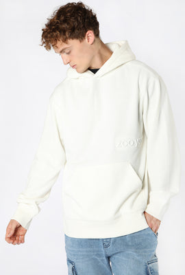 Zoo York Mens Tonal Embossed Logo Hoodie