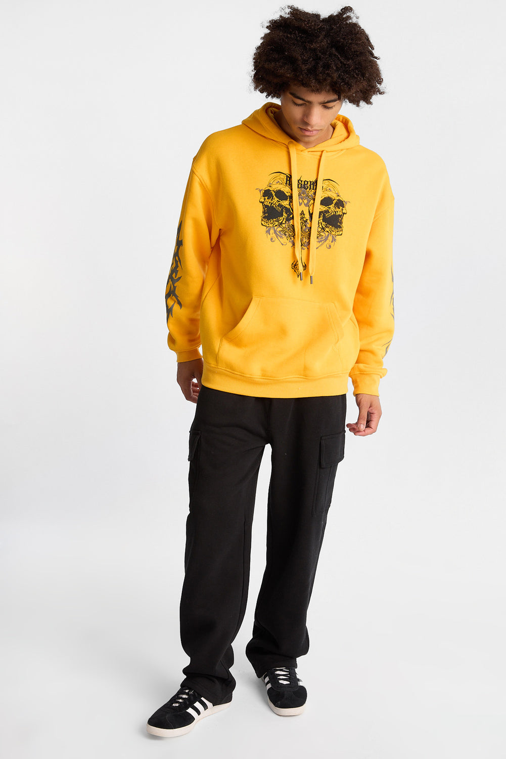 Arsenic Cross & Skulls Graphic Hoodie Arsenic Cross & Skulls Graphic Hoodie