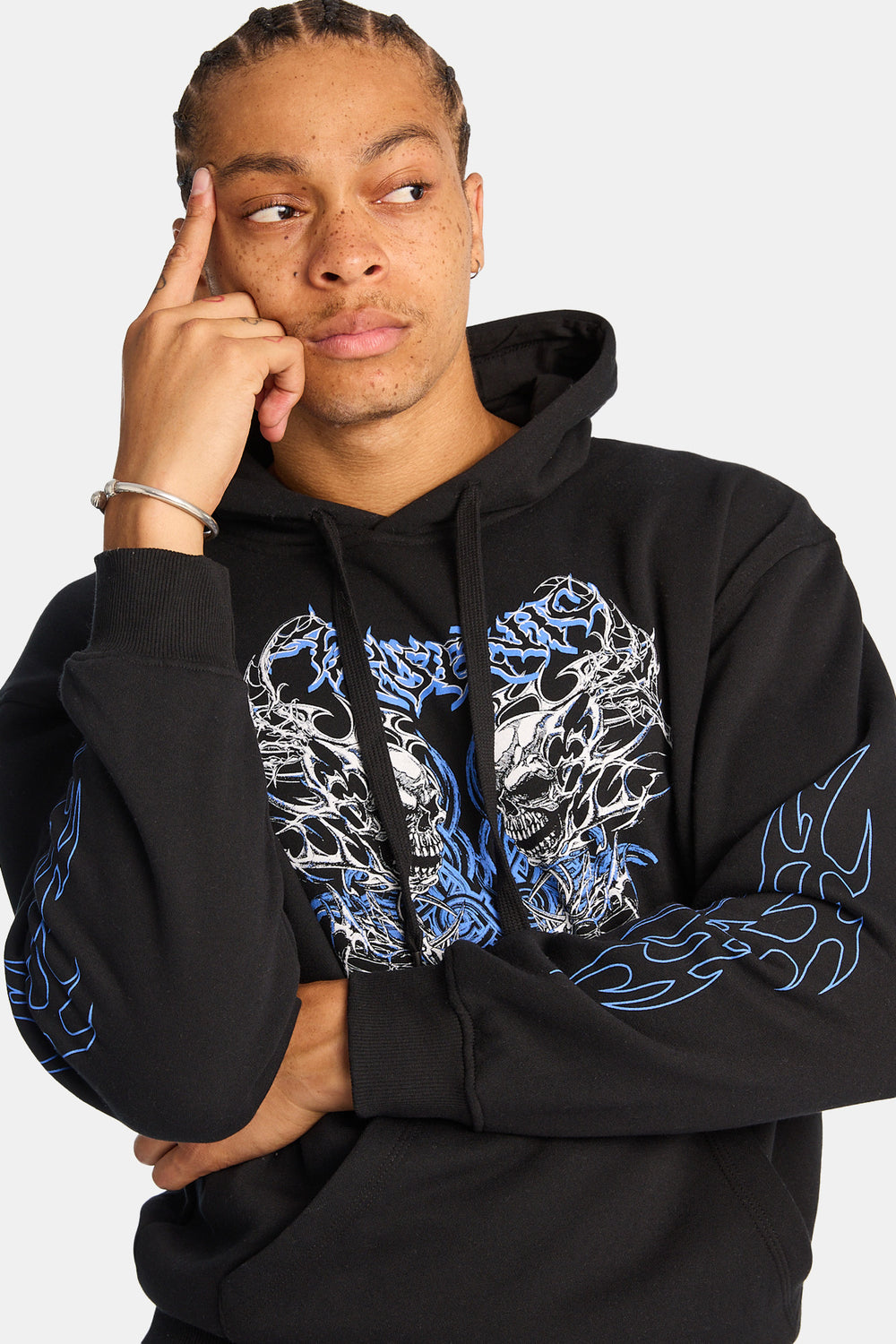 Arsenic Webbed Skulls Graphic hoodie Arsenic Webbed Skulls Graphic hoodie