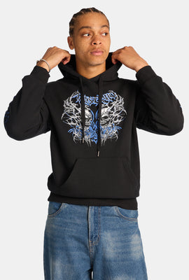 Arsenic Webbed Skulls Graphic hoodie