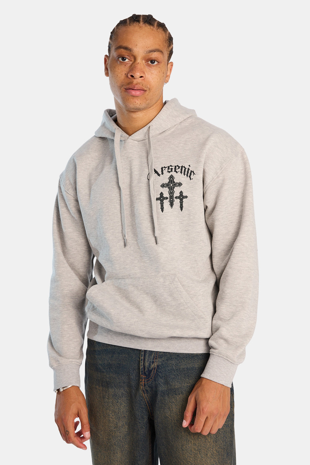 Arsenic Crosses Graphic Hoodie Arsenic Crosses Graphic Hoodie