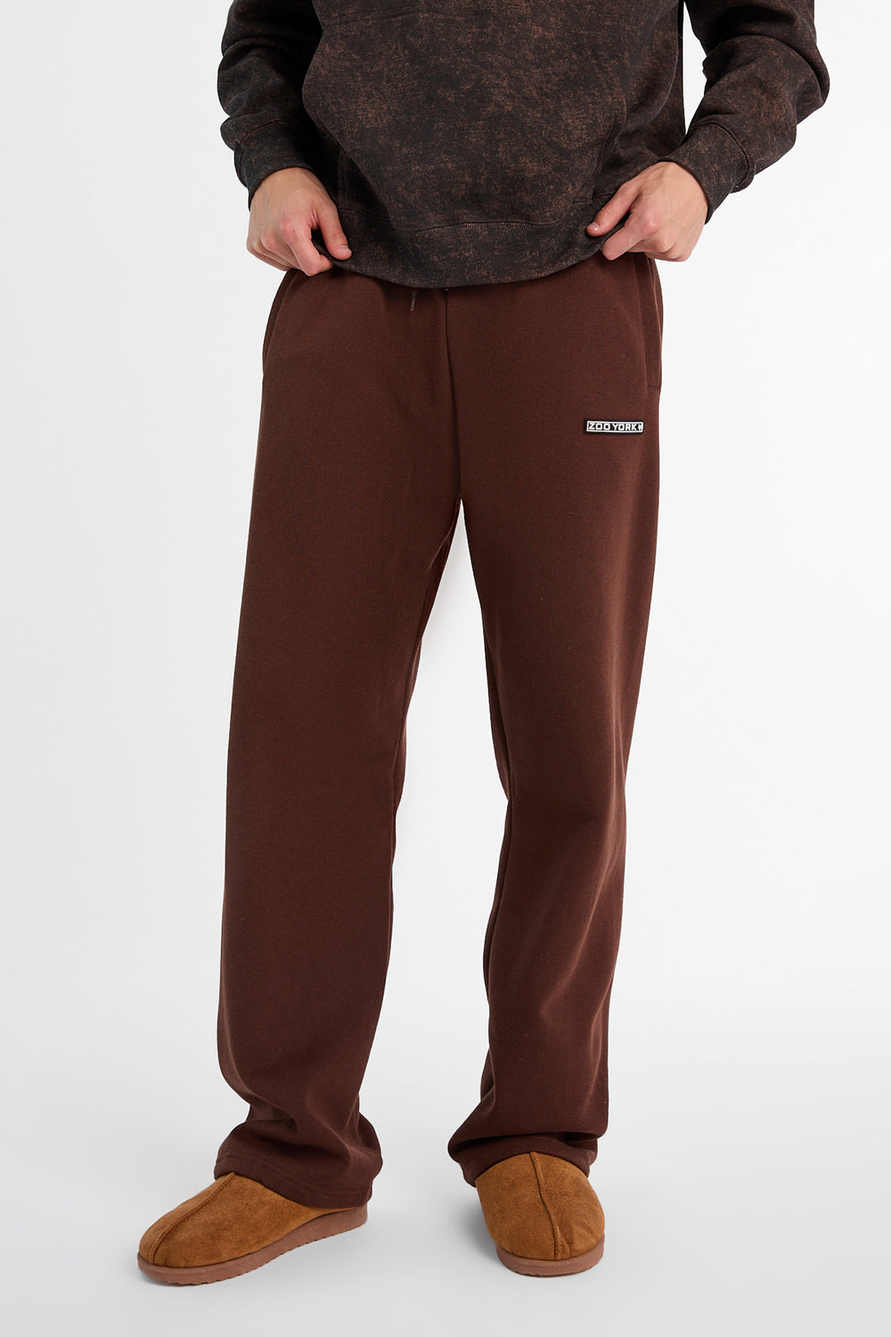 Pantalon en molleton à jambe ample Zoo York Pantalon en molleton à jambe ample Zoo York