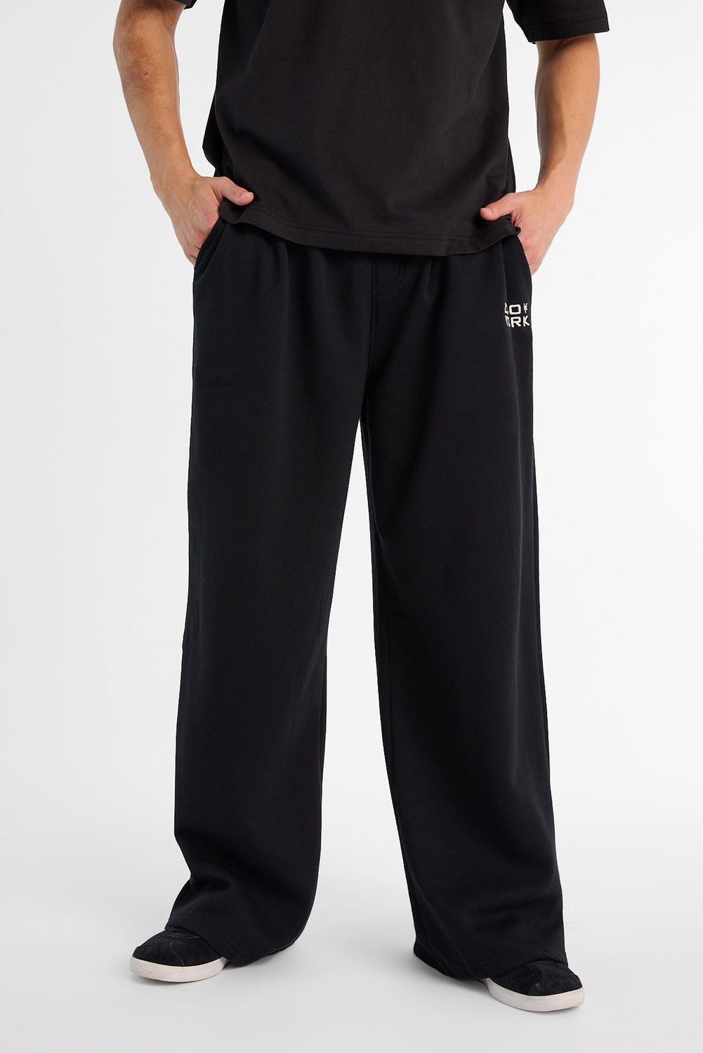 Pantalon en molleton à jambe ultra-ample Zoo York Pantalon en molleton à jambe ultra-ample Zoo York
