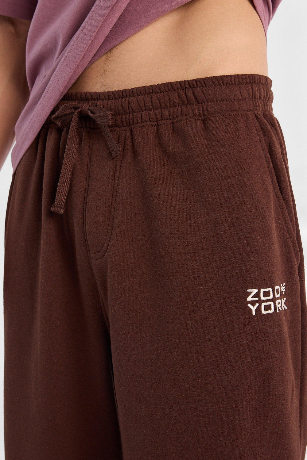 Pantalon en molleton à jambe ultra-ample Zoo York Pantalon en molleton à jambe ultra-ample Zoo York