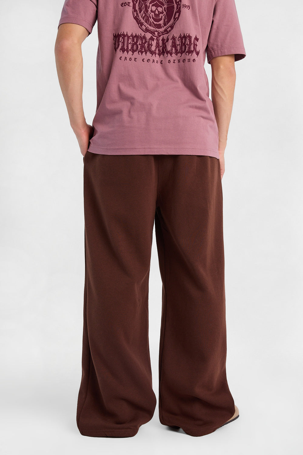 Pantalon en molleton à jambe ultra-ample Zoo York Pantalon en molleton à jambe ultra-ample Zoo York