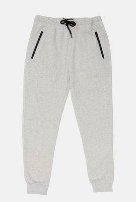 Jogger en Molleton Avec Poches Zippées Arsenic Homme